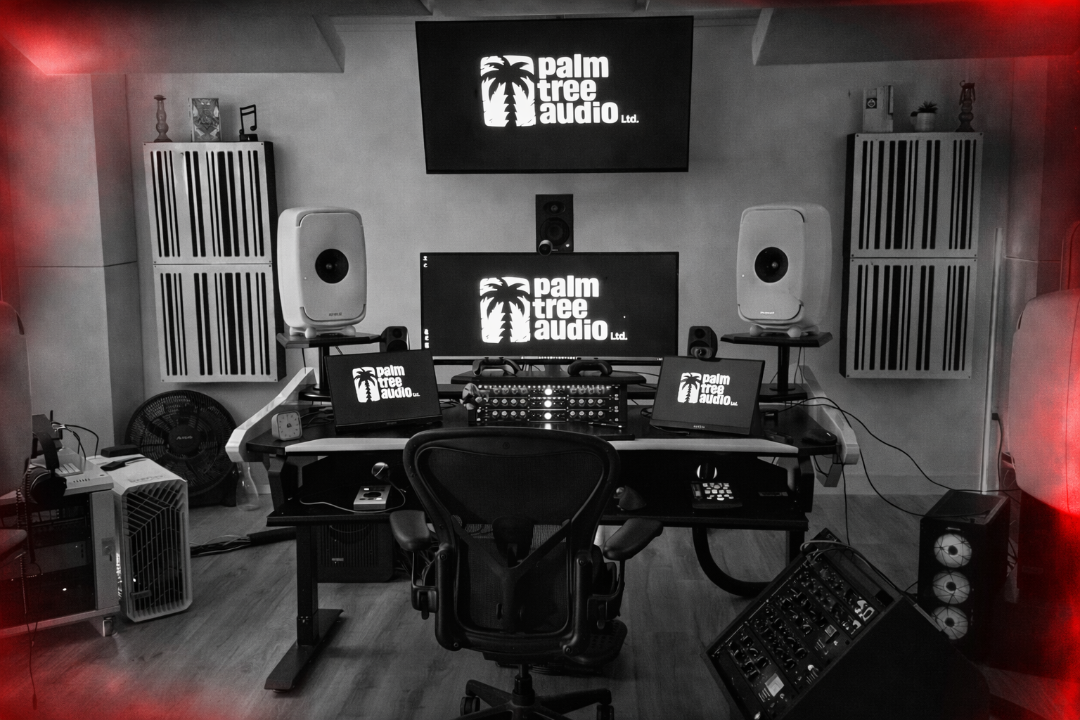The dedicated listening room
